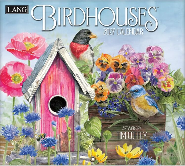 Birdhouses-Lang kalender 2027