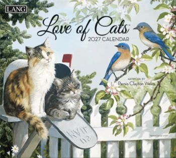 Love of Cats-Lang kalender 2027