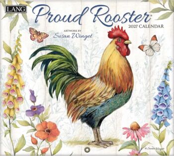 Proud Rooster-Lang kalender 2027