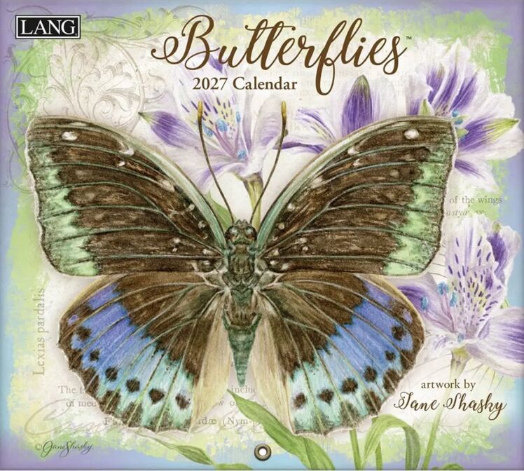 Butterflies-Lang kalender 2027