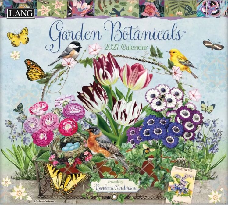 Garden Botanicals-Lang kalender 2027