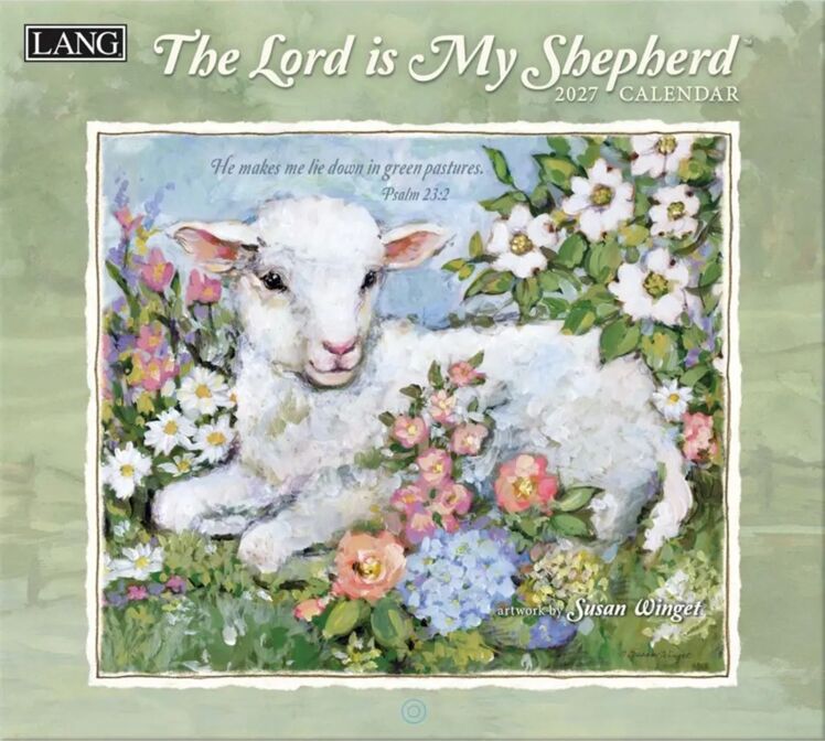 The Lord is my shephert-Lang kalender 2027