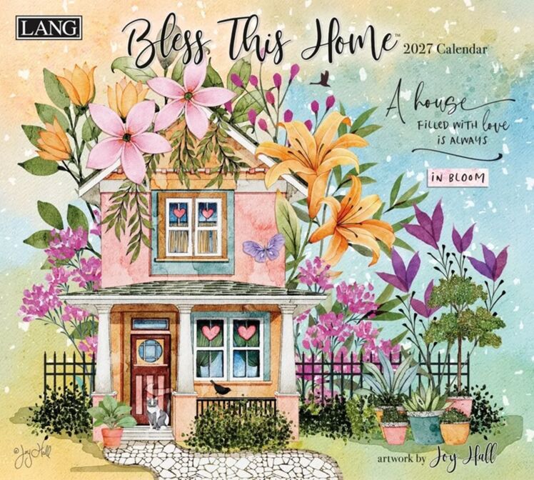Bless this home-Lang kalender 2027