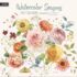 Watercolor Seasons-Lang kalender 2027