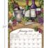Wine Country-Lang kalender 2027 m