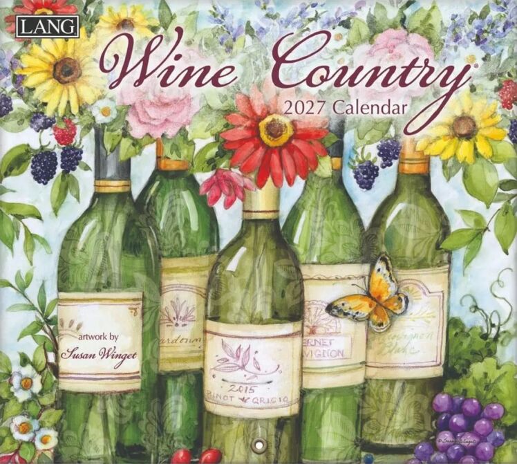 Wine Country-Lang kalender 2027