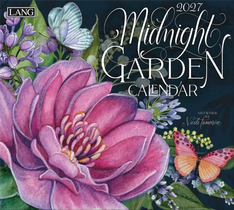 Midnight Garden-Lang kalender 2027
