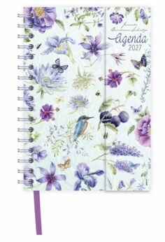 Janneke Brinkman spiraal-agenda Blauwe Bloemen