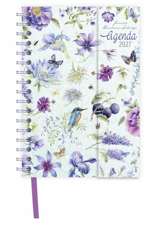 Janneke Brinkman spiraal-agenda Blauwe Bloemen