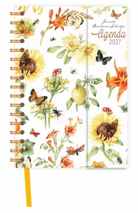 Janneke Brinkman spiraal-agenda Gele Bloemen