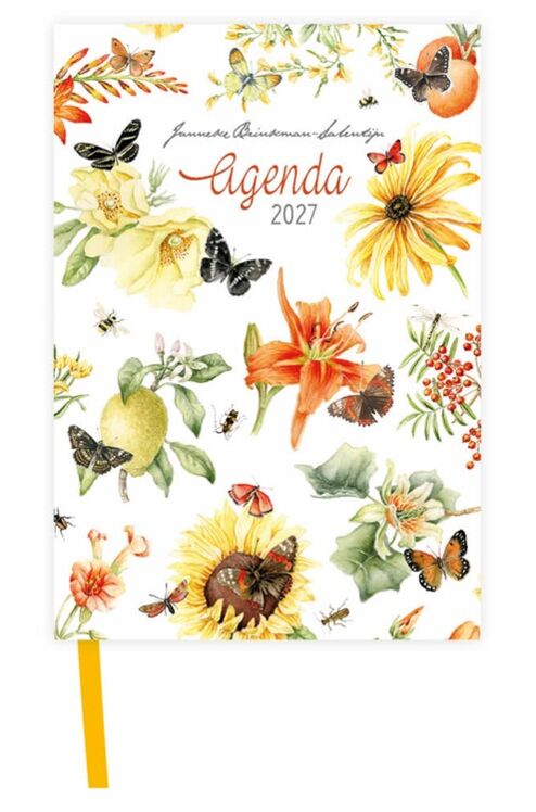 Janneke Brinkman zak-agenda Gele Bloemen