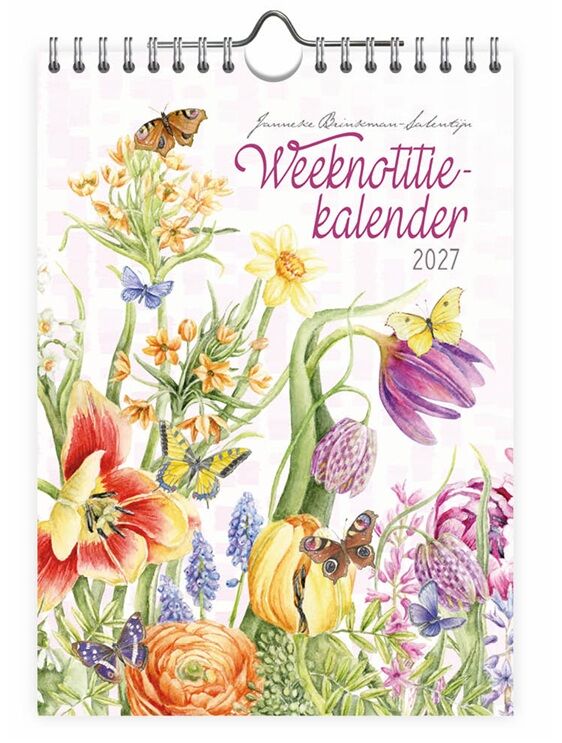 Janneke Brinkman WeekNotitiekalender Tulpen 2027