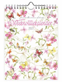 Janneke Brinkman WeekNotitiekalender Clematis 2027