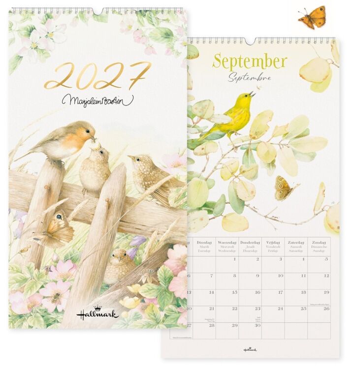 Marjolein Bastin kalender 2027 JR Natuur