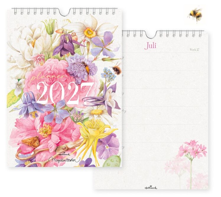 Marjolein Bastin kalender 2027 Medium Bloemen