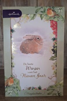 konijn in de winter