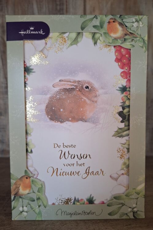 konijn in de winter