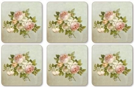 Onderzetters Antique Rose2