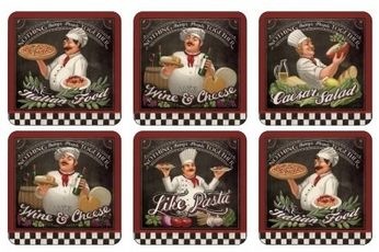 Chef's Specials coasters