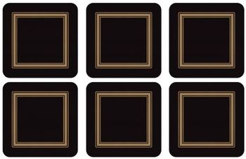 Classic Black onderzetters