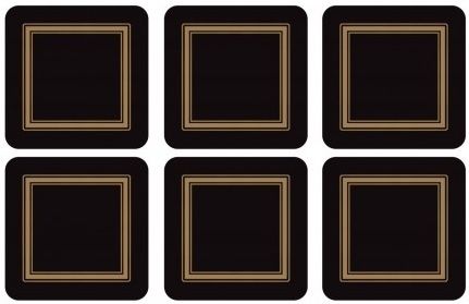 Classic Black onderzetters