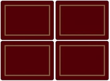 Classic Burgundy placemats