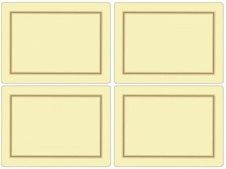 Classic Cream placemats
