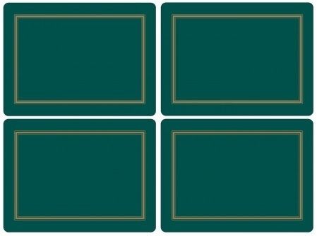 Classic Emerald placemats