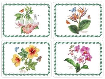 pimpernel exotic botanic garden placemats