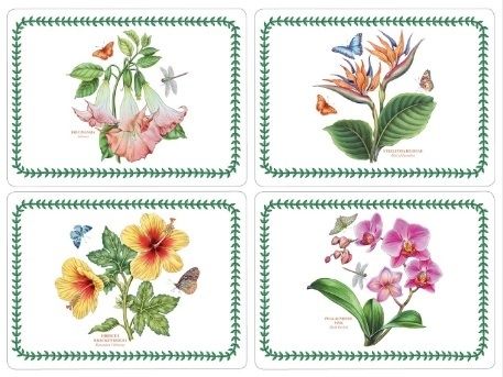 pimpernel exotic botanic garden placemats
