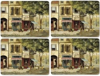 Placemats Parisian Scenes
