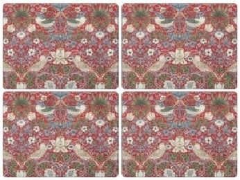 Strawberry Thief Red Placemats