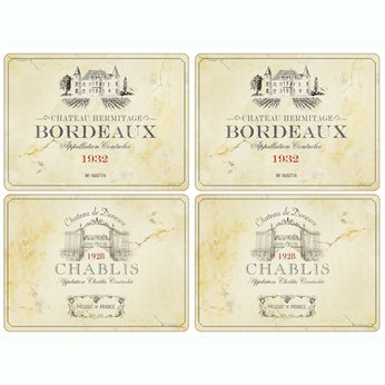 Placemats Vin de France