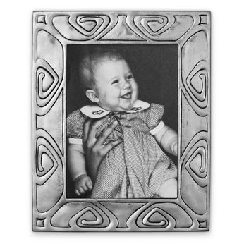Marinoni Zilvertin Fotolijst Art Deco 20x25cm (foto 13x18cm)