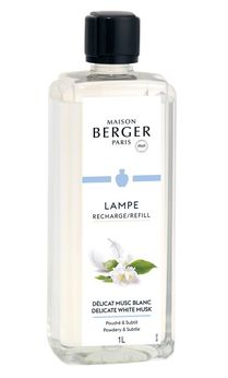 Lampe Berger Delicat Musk Blanc 1L