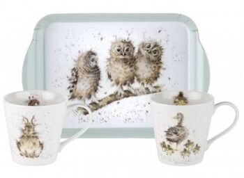 Wrendale mug & tray