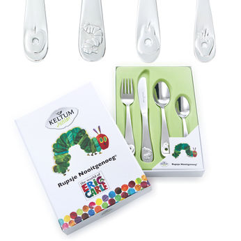 Keltum kinderbestek Rupsje Nooitgenoeg