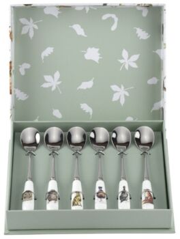 Wrendale theelepels set van 6