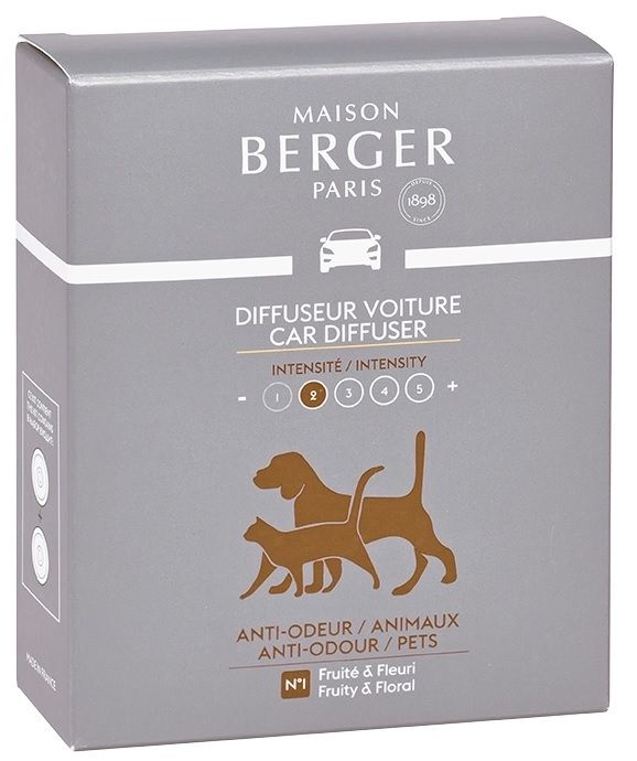 Lampe Berger autoparfum-vulling anti-odeur Dieren.1