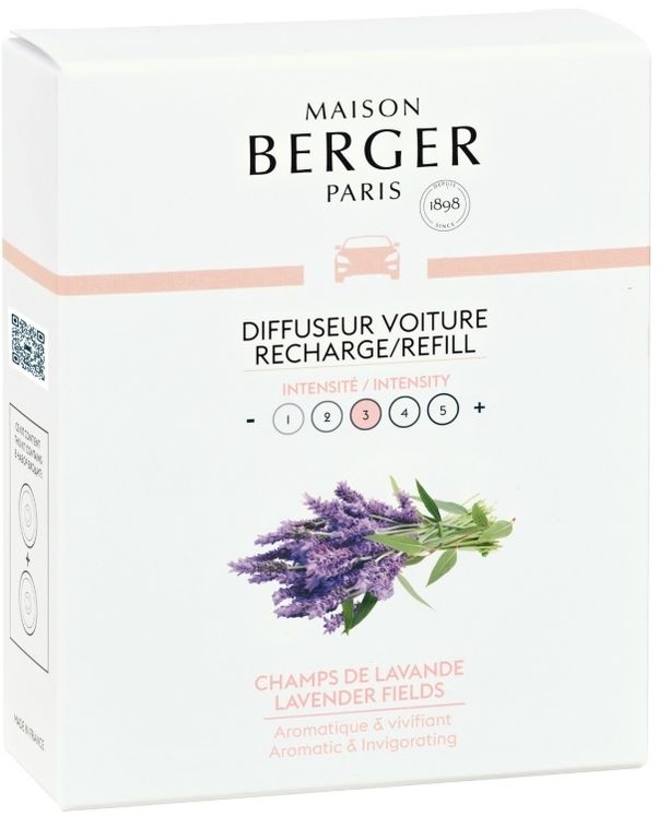 Lampe Berger autoparfum-vulling Champs de Lavande
